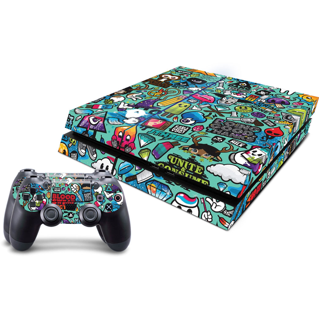 PS4 Fat Blood vector