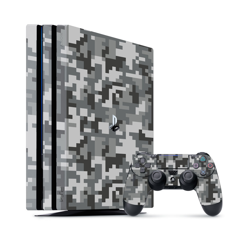 PS4 Pro Grey camo