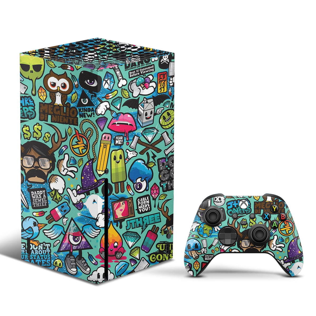 Xbox Series X Blood Vector